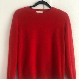 Zara Cashmere Sweater (Red, size small)